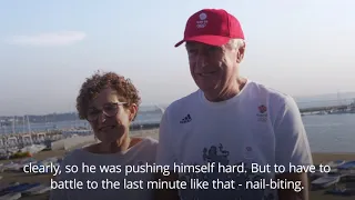 Giles Scott's parents 'relieved' after he wins sailing gold - Tokyo 2020 Olympics