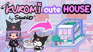 Kuromi SANRIO Cute House NEW Y2K Loft Purple PINK not FREE TOCA BOCA House Ideas Toca Life World