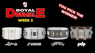 DCP Royal Drumble | The Ultimate Snare Drum Competition - Week 3