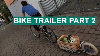 DIY Bike Bicycle Trailer Build Part 2 SUCCESS! Tutorial Video | Metalworking and TIG welding