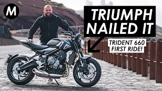 New 2021 Triumph Trident 660 First Ride Review