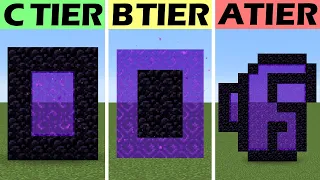 Minecraft Tier Lists be like: