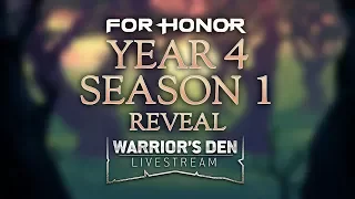 For Honor: Warrior’s Den LIVESTREAM January 30 2020 | Ubisoft [NA]