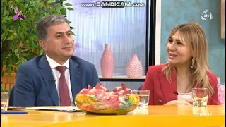 Elnur Rüstəmov və Narınc Rüstəmova Atv Tv Üzbəüz verilişində