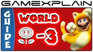 Super Mario 3D World - World Flower-3 Piranha Creeper Creek after Dark