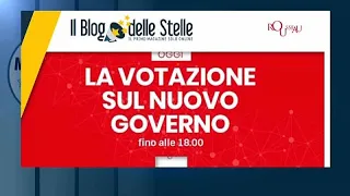 79,3% сторонников "Движения пяти звёзд" проголосовали за коалицию с демократами — платформа "Руссо"