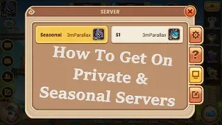How To Get Idle Heroes Private & Seasonal Server On Android or PC Walk-through!!