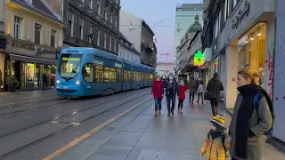 Zagreb, Croatia Walking Tour 🇭🇷 Kaptol District, Tkalčićeva Street