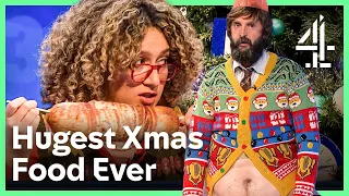 Joe Wilkinson's Christmas Cannon FAIL! | Cats Does Countdown | Channel 4