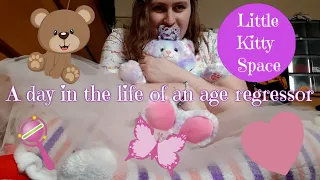 A day in the life of an age regresser! | Age regression