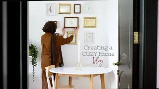 Creating a Cozy Home Vlog| 7 tips on creating an aesthetic home