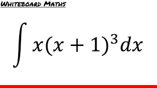 Integral of x(x+1)^3