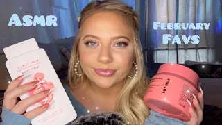 Asmr February Favorites | Tapping, Scratching, LOTS of Rambling 🌸