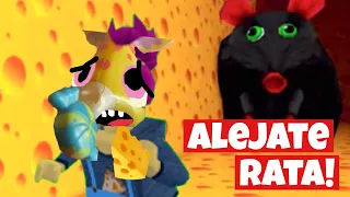 ESCAPANDO de la RATA GIGANTE 🧀 Cheese Escape 🐭 | DimitriGames