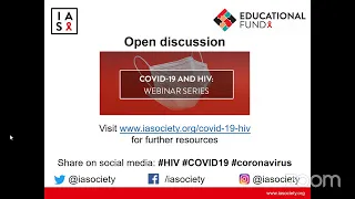 Test, test, test: COVID-19 and HIV testing updates