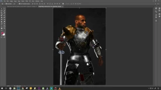 VFX Breakdown - Movie Poster Design - Knight Lebron James