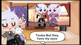 Past Kaneki & Touka reacts to they kids✨MY AU✨Original✨