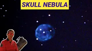 SKULL NEBULA - DOBSONIAN TELESCOPE ASTROPHOTOGRAPHY - HALLOWEEN