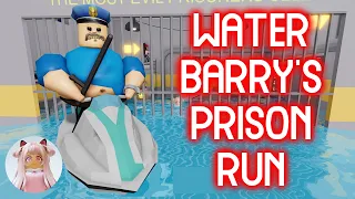 🌊WATER BARRY'S PRISON RUN! (Obby) - Roblox Gameplay Walkthrough Easy Mode No Death [4K]