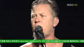 Metallica   The Unforgiven HD @ Live in Seoul 2006