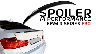 Spoiler BMW 3 Series F30 M-Performance (Gloss Black)