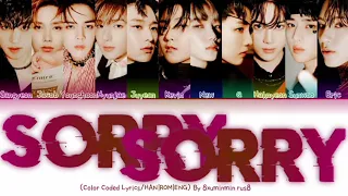 THE BOYZ - SORRY SORRY (ORIGINAL by SUPER JUNIOR) {Color Coded Lyrics/HAN|ROM|ENG}