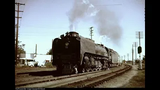 Audio of Union Pacific 836 Whistling Through Brighton, Colorado on an FEF Class Doubleheader (1957)