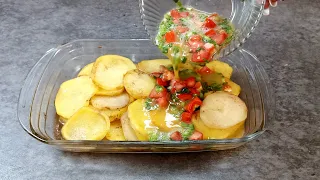 The most delicious recipe with potatoes! You'll cook it every day,Dinner in 5 minutes!