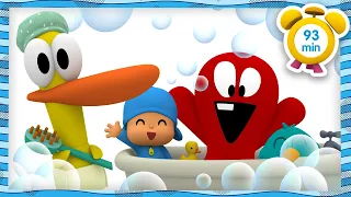 🛀 POCOYO ENGLISH - BATH SONG: Bubble Bath Episode [93 min] Full Episodes |VIDEOS & CARTOONS for KIDS