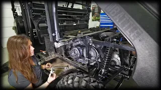 How to change/replace/inspect the drive belt on Kawasaki Mule | Maintenance Matters | SuperATV