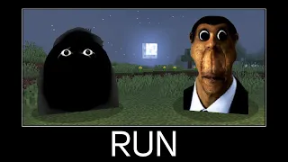 Minecraft wait what meme part 361 (Angry Munci and Obunga nextbot)