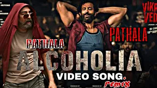 ALCOHOLIA remix PATHALA PATHALA | Vikram Veda × Vikram | Hrithik Roshan Dance | Kamal Hassan song |