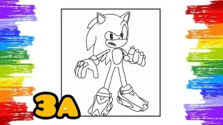 Sonic Prime Coloring Pages/ Sonic Coloring Pages/ Alan Walker- Fade [NCS Release]