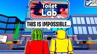 Toilet Lab is IMPOSSIBLE in Toilet Tower Defense