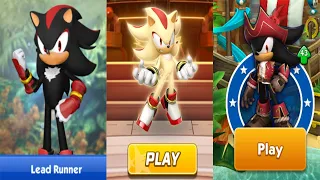 Sonic Boom vs Sonic Forces vs Sonic Dash - 3 Shadow Skins - All 140 Characters Unlocked Gameplay