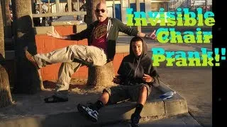 Official Invisible Chair PRANK Video!