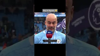 Pep on Aguero 😔 | Emotional video