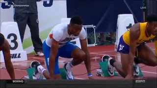 Grant Holloway Repeats as 110 Hurdles NCAA Champion