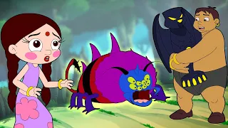 Chutki - Kalia Stuck in Bug World | Is This Bug From Another Planet? | Fun Cartoons for Kids