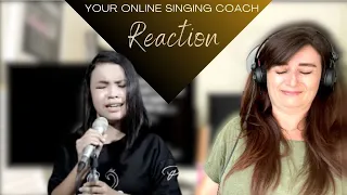 Putri Ariani - I'll Never Love Again (lirik) BREATHTAKING - Vocal Coach Reaction & Analysis