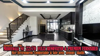 MERRYDALE ECO MAJESTIC 2 Storey Link House 22x70 FULLY RENOVATED + PREMIUM FURNISHED [HOUSE TOUR]