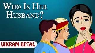 Vikram Betal Tales For Kids | Who Is Her Husband? | English Animated Stories For Kids