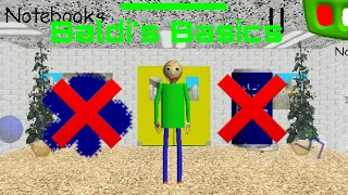 Baldi’s Basics Challenge: You can’t use any BSODA (Gameplay)