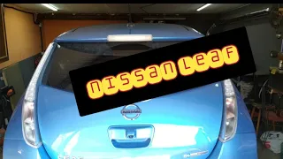 Nissan leaf. Втулки стабилизатора. Замена...