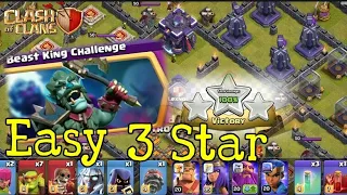 Easily 3 star in the Beast King Challenge 2023 (Clash of Clans)