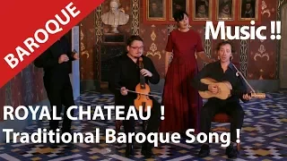 Renaissance ? Baroque 17th Century Music with Cellos ,Guitar, Royal Castle.Je Pousse Un Cri