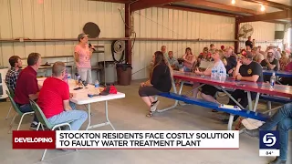 Stockton residents face costly solution to fix water treatment plant