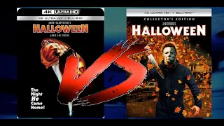 HALLOWEEN (1978) 4K VS 4KUHD SHOUT FACTORY SIDE BY SIDE COMPARISON