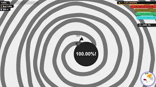 Paper.io 2 Circling the Whole Map Control: 100.00%!