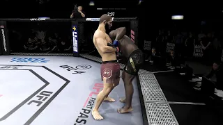 Israel Adesanya vs. Khamzat Chimaev full fight - EA Sports UFC 4